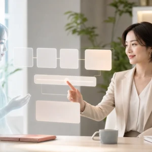 Canva Codeで診断ツールを設計する30代の日本人女性経営者